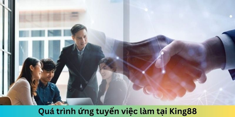 Quá trình ứng tuyển việc làm tại trang web